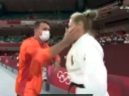 Habló la judoca a la que le dieron un cachetazo: Es el ritual que yo elegí