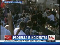 incidentes con quebracho frente a la embajada de israel incidentes con quebracho frente a la embajada de israel