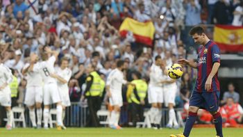 con un messi desaparecido, el barca cayo con el madrid con un messi desaparecido, el barca cayo con el madrid