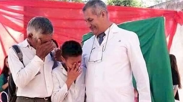 Caminaba 6 km para ir a la escuela