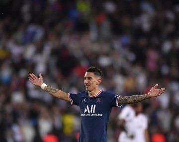 El gol de Di María en su despedida del PSG