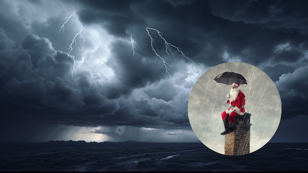 Se acercan tormentas para el 24 y 25 de diciembre 2025 en México.