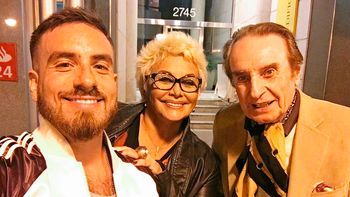 Fede Bal junto a Carmen Barbieri y Santiago Bal. Fede Bal junto a Carmen Barbieri y Santiago Bal.