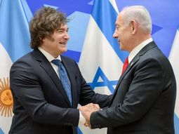 Javier Milei y Benjamin Netanyahu: aliados.