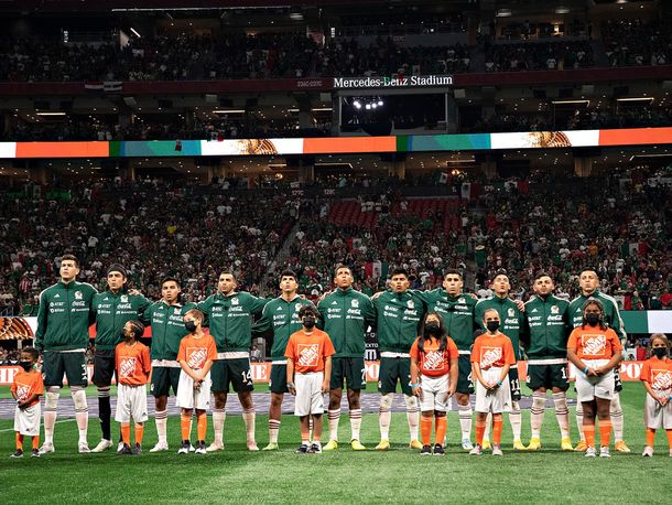 El equipo de México que enfrentó a Paraguay en Atlanta, Estados Unidos.