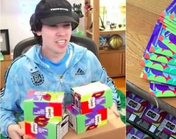 Spreen compró 14 mil paquetes de figuritas del álbum del Mundial 2026.&nbsp;