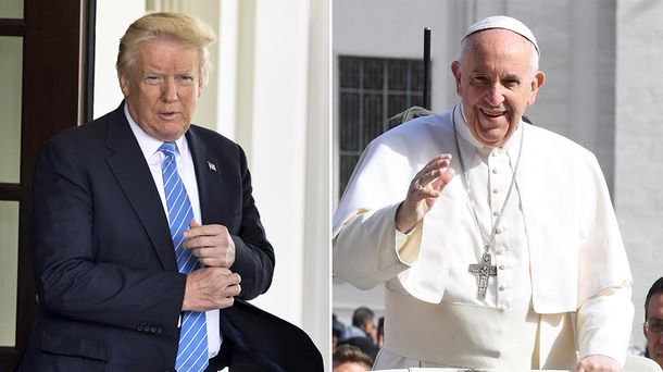 Trump y Francisco estarán cara a cara el próximo 24 de mayo