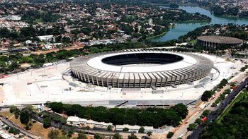 inauguraron el segundo estadio para el mundial 2014 inauguraron el segundo estadio para el mundial 2014