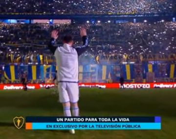 Video: así fue la increíble ovación de La Bombonera para Messi