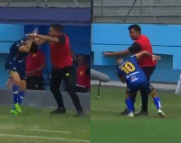 Escándalo en Ecuador: el DT de Aucas golpeó a dos jugadores argentinos