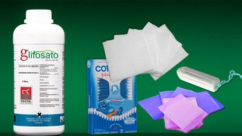 hallan herbicida toxico en algodon, gasas, hisopos, toallitas y tampones hallan herbicida toxico en algodon, gasas, hisopos, toallitas y tampones