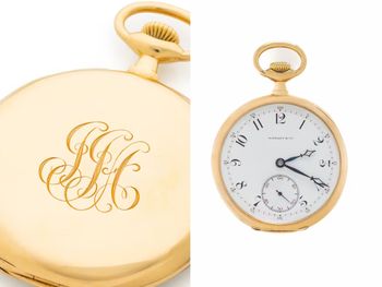 Subastan un histórico reloj del Titanic que perteneció a uno de sus pasajeros más ricos