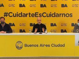 Larreta anunció flexibilizaciones y Quirós anticipó una suba de casos