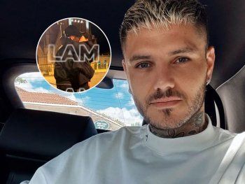 El furioso llamado de Icardi a Wanda Nara tras la aparición con L-Gante