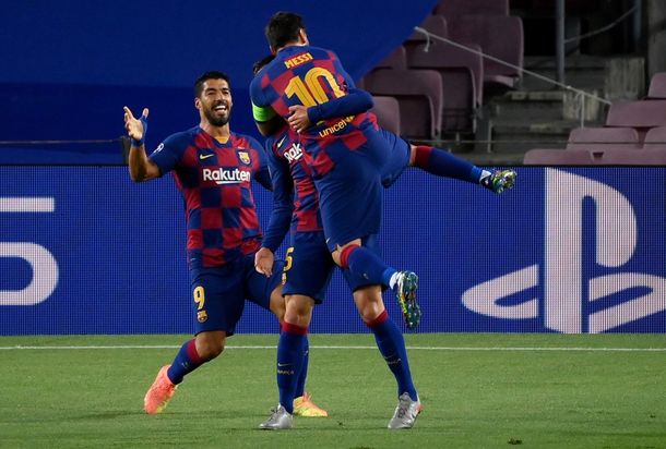 Barcelona venció al Napoli y ya están los ochos finalistas de la Champions League