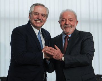 Alberto Fernández y Luiz Inácio Lula da Silva