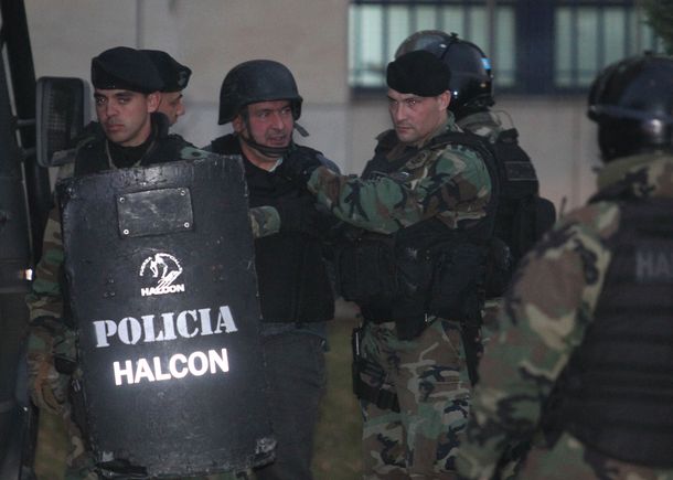 Así trasladaron a José López a los tribunales de Comodoro Py