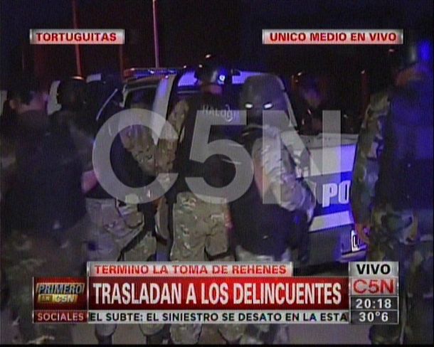 Después de seis horas, finalizó la toma de rehenes en Tortuguitas