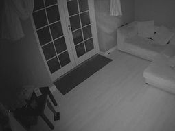 VIDEO: Un fantasma entra en una casa y activa el sensor de movimiento