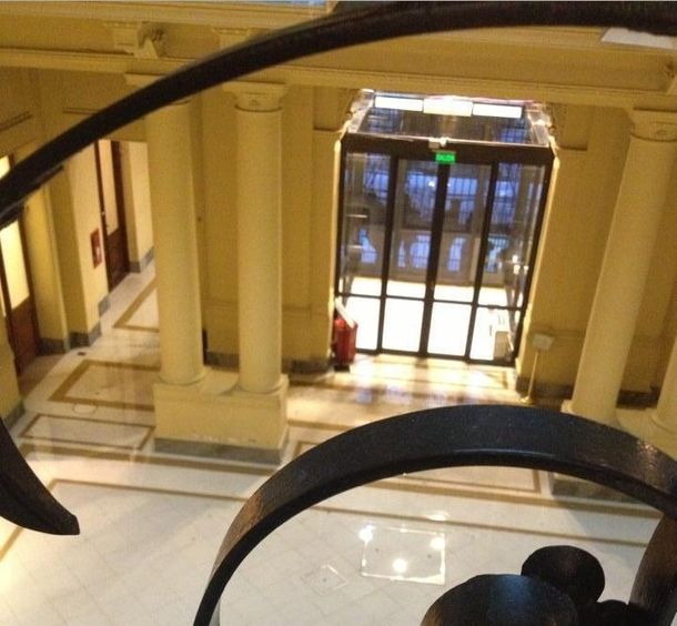 Se inundó un salón de la Casa Rosada