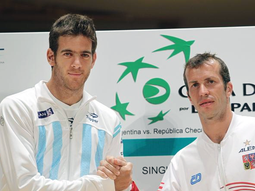 sorteo de la copa davis: del potro abrira la serie