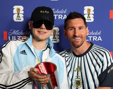 Bizarrap y Lionel Messi
