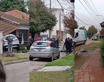 Bernal: robaron una casa, huyeron y chocaron