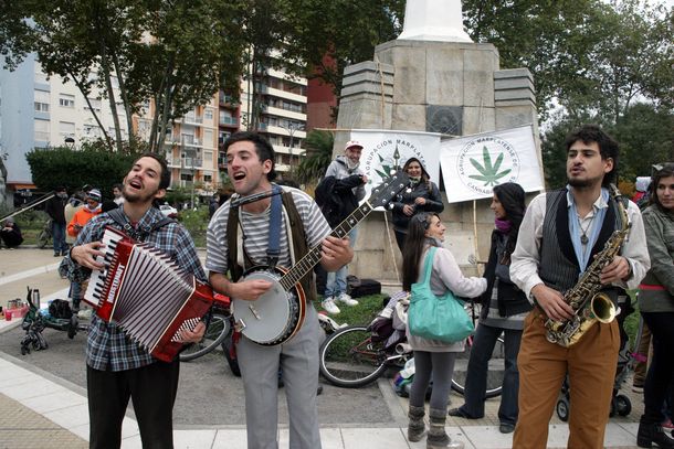 Las fotos de la marcha mundial de la marihuana en todo el país