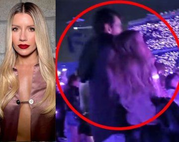 Laurita Fernández sorprendió al mostrarse a los besos en el recital de Shakira