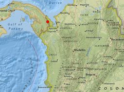 Sismo en frontera de Colombia y Panamá