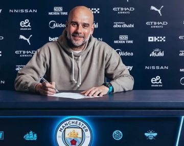 Pep Guardiola renovó su contrato y seguirá en Manchester City