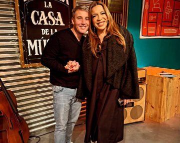 Sebastián Nebot y Lizy Tagliani