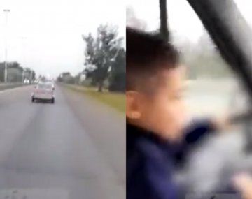 Habló el hombre que dejó que su hijo de 7 años maneje su camioneta y pidió perdón