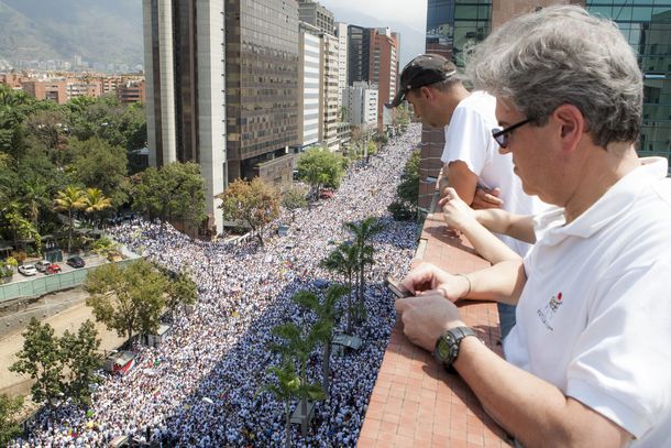 Las fotos de las movilizaciones en Venezuela