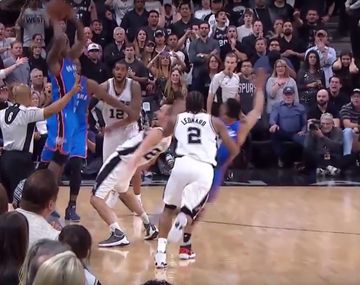 El insólito error arbitral contra Manu Ginobili que le sacó el triunfo a los Spurs