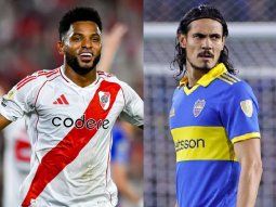 Miguel Borja / Edinson Cavani.