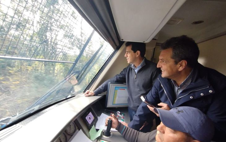 Wado y Massa se mostraron juntos en un acto en Mercedes