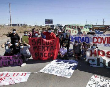 Ya van dos semanas de conflicto con los trabajadores de la salud en Neuquén