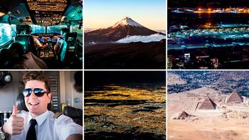 un piloto compartio las mejores imagenes que le toco ver desde un avion un piloto compartio las mejores imagenes que le toco ver desde un avion