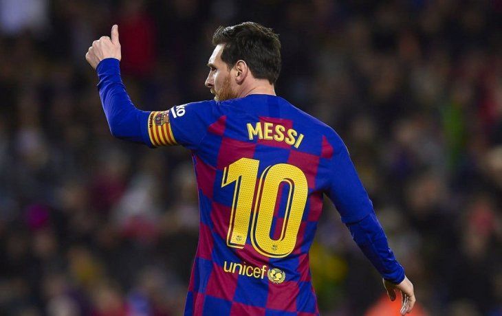 Tras quedar fuera de la lista del PSG, Messi volvió a Barcelona