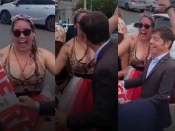 Una joven fue sorprendida por Axel Kicillof en el momento que se estaba recibiendo de profesora de Educación Física. Una joven fue sorprendida por Axel Kicillof en el momento que se estaba recibiendo de profesora de Educación Física.