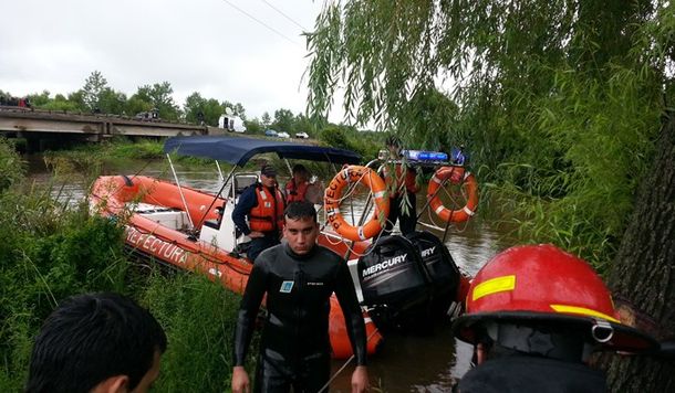 Campana: encontraron el cuerpo de la mujer que cayó a un arroyo