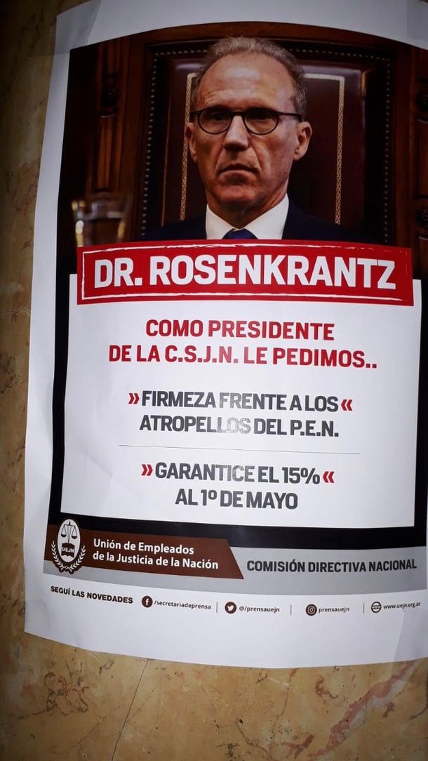 Nuevo cruce entre el Gobierno y la Corte: esta vez, por el sueldo de los judiciales