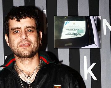 Carlitos Nair estacionó mal un Mercedes y usó un permiso del Senado