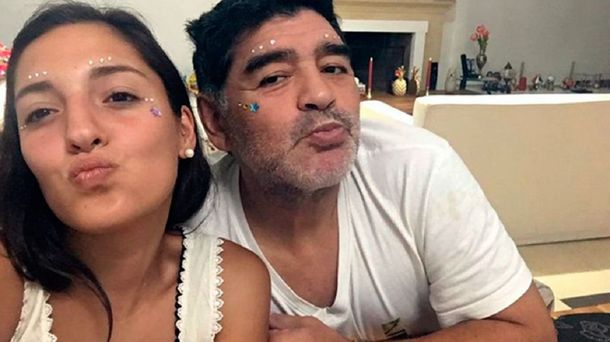 Jana y Diego Maradona