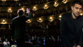 Juan Román Riquelme habló de su visita al teatro Colón para ver a Al Pacino. Juan Román Riquelme habló de su visita al teatro Colón para ver a Al Pacino.