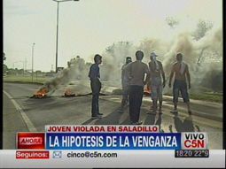 saladillo: vecinos cortan la ruta 205 por la violacion de agustina saladillo: vecinos cortan la ruta 205 por la violacion de agustina