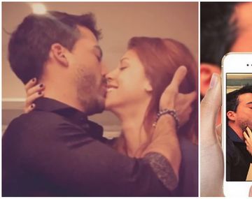 Festejos melosos de Giambroni y su novio
