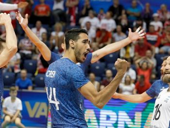 Selección argentina de vóley - Crédito:&nbsp;@FIVBVolleyball