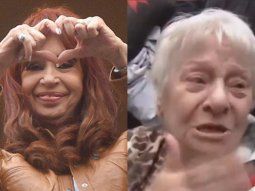La emoción de una jubilada que fue a ver a Cristina Kirchner: El último viaje que hice fue gracias a ella